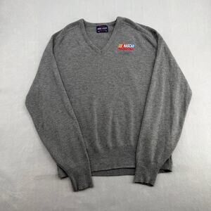 Pine State NASCAR Vintage V-Neck Sweater XL